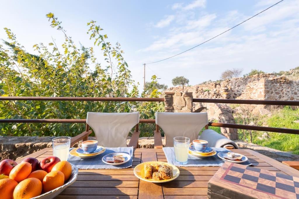 Stone Sunset Villa Sfentouri 외부 사진